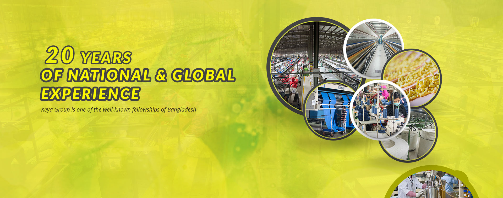 A leading garments manufacturing company.